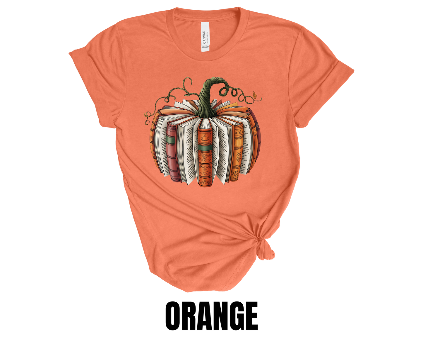 Book Lovers Pumpkin