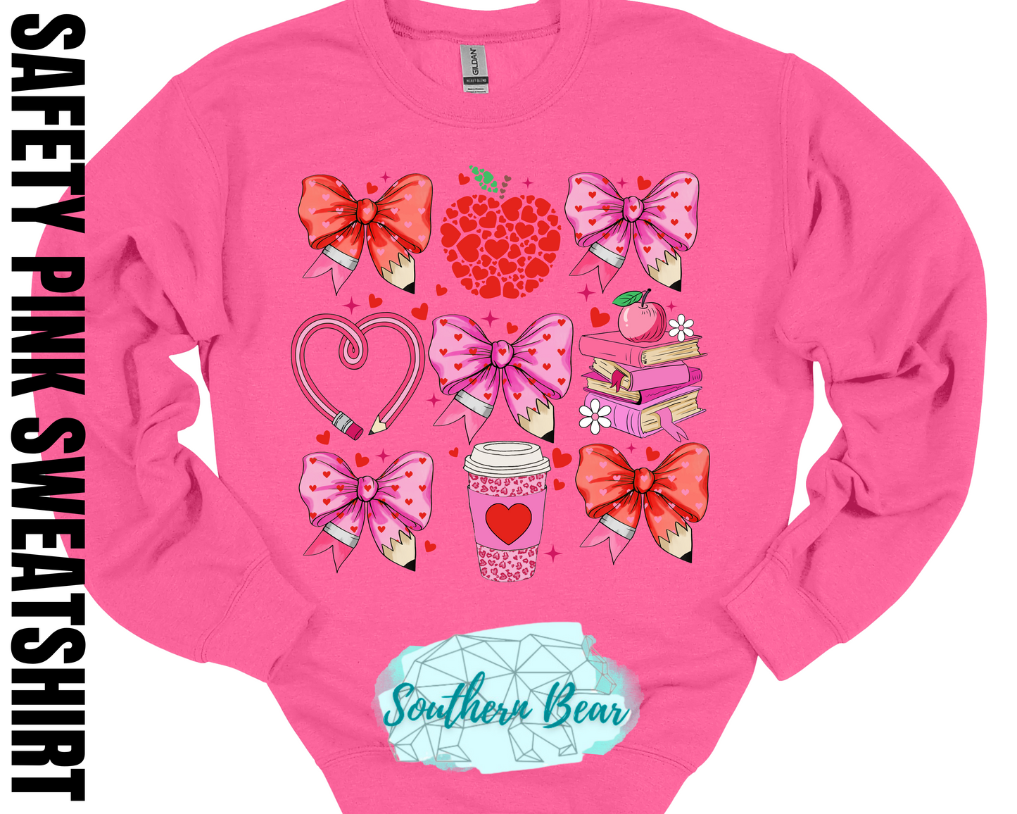 Valentines Pencil Bows