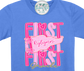 Pink gingham pennant flag: Pre-k to 4th Grade levels