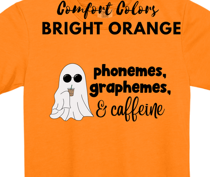 Phonemes, graphemes & Caffeine - Ghost version