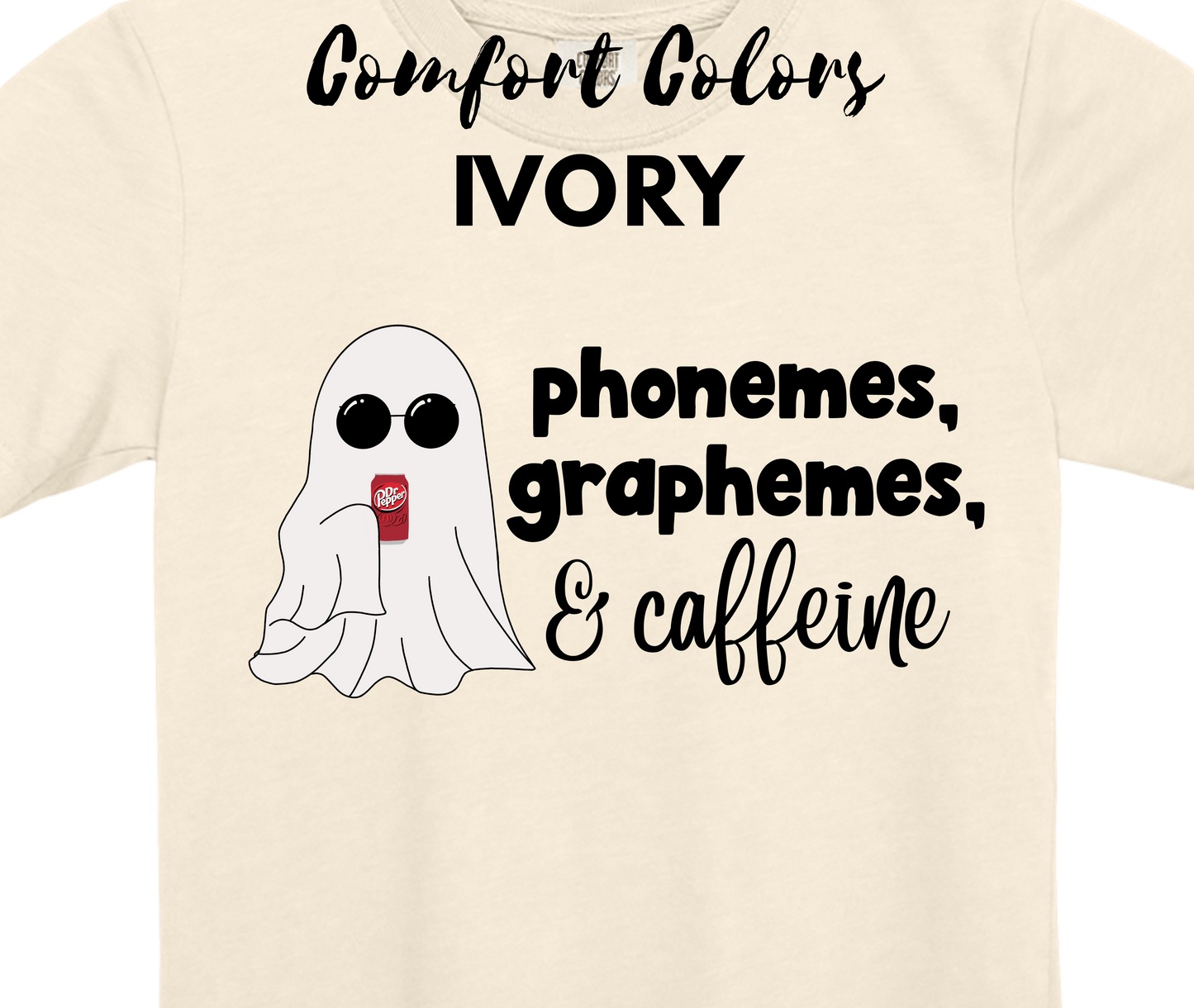 Phonemes, graphemes & Caffeine - Ghost version