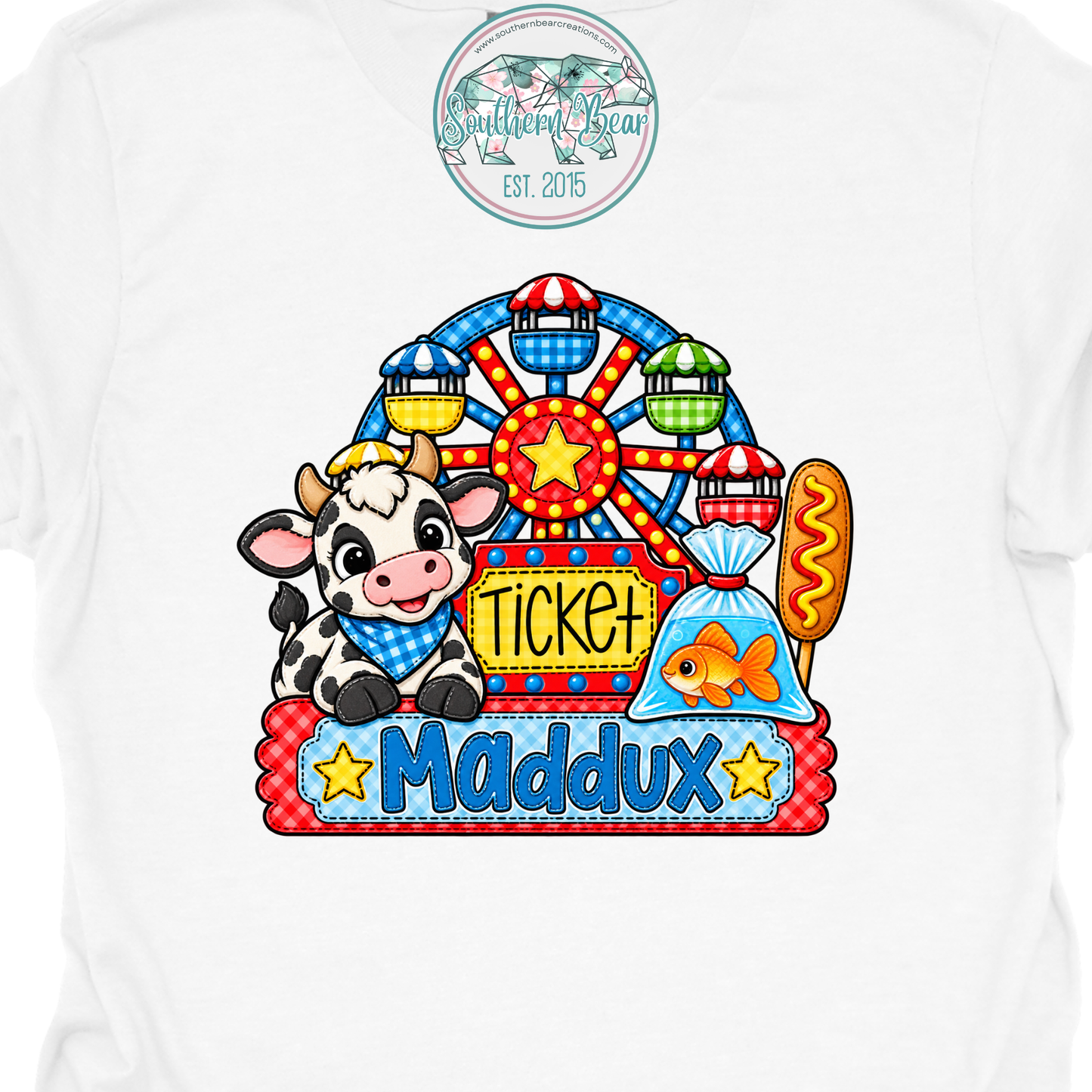 Kids Personalized Fair Tee