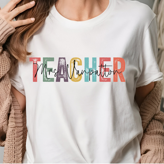 TEACHER W/Name