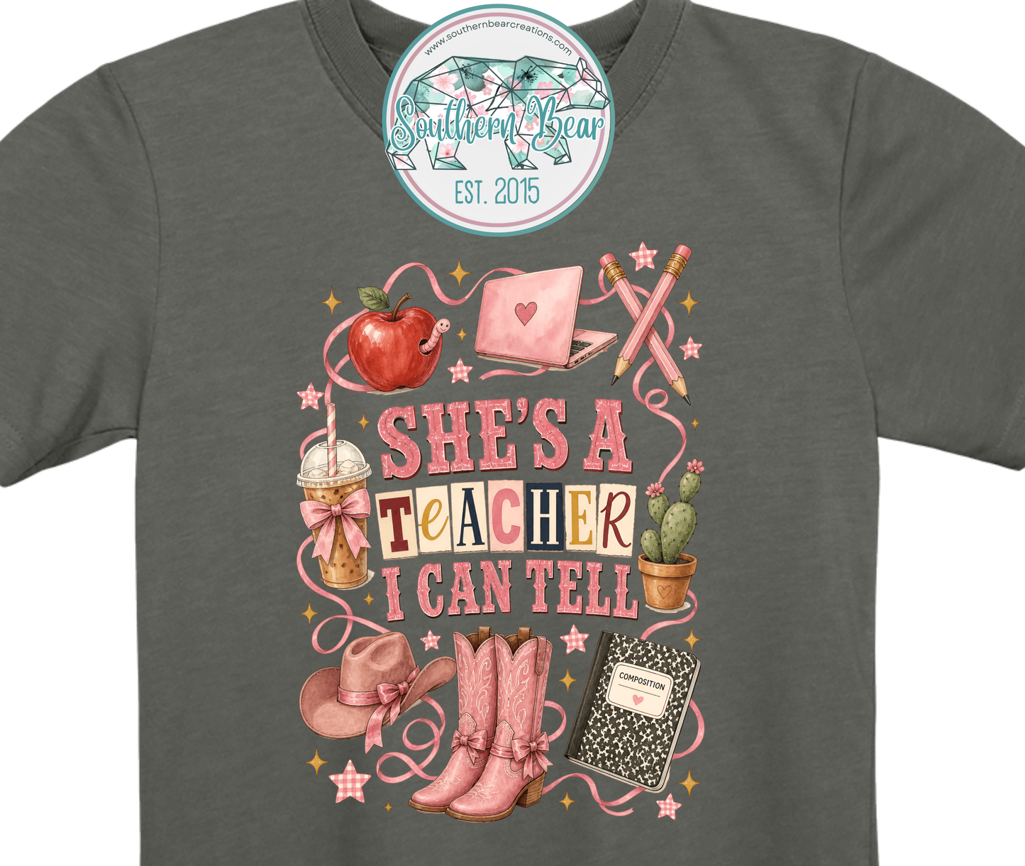 She’s a teacher I can tell