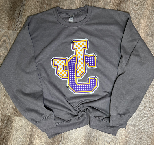 JC Logo Gingham & Dots