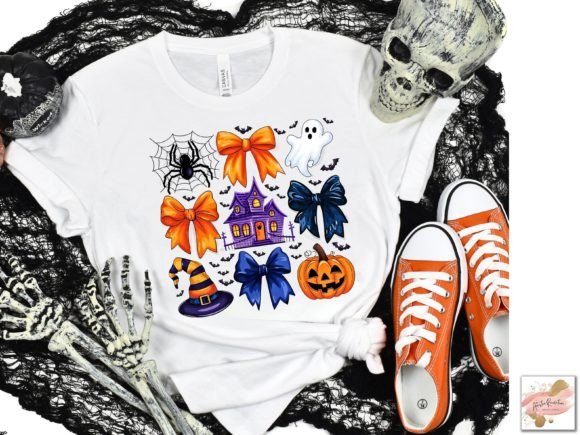 Halloween Coquette pumpkin ghost