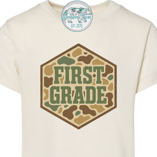 YOUTH: Pre-K to 5th Grade Camo 2: Grade levels