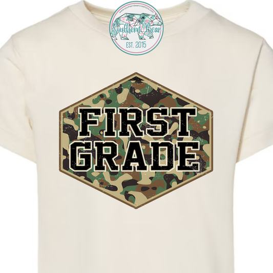YOUTH: Pre-K to 5th Grade Camo 1: Grade levels