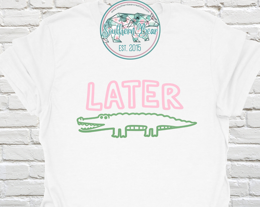 Later Gator - Simple design