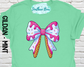 Ice Cream Drip Coquette Bow -Kids