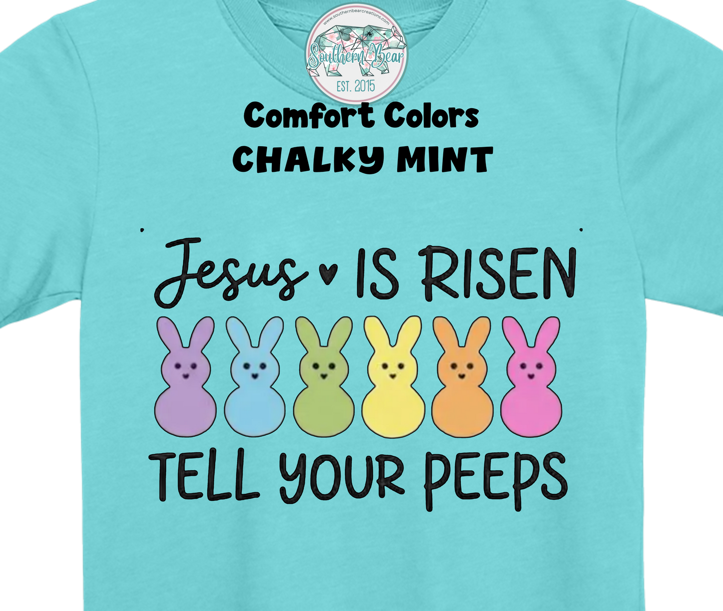Jesus is Risen, Tell your Peeps