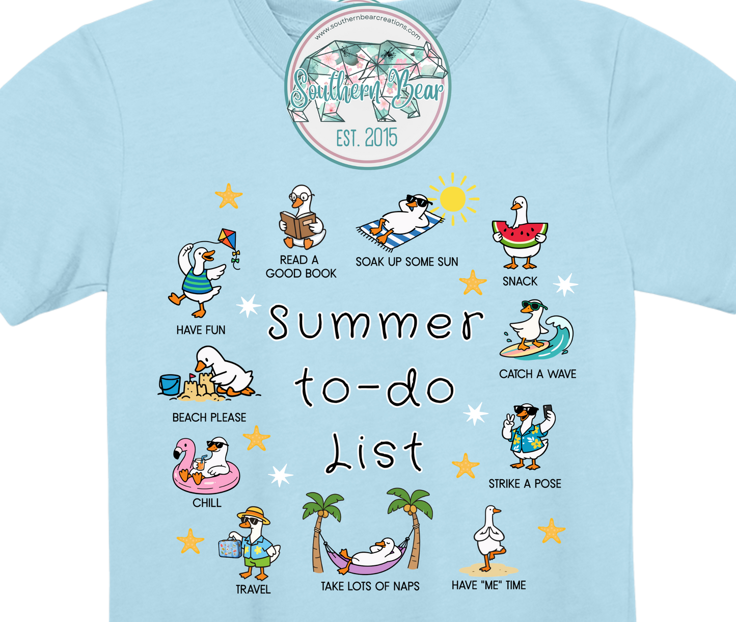 Summer to-do List