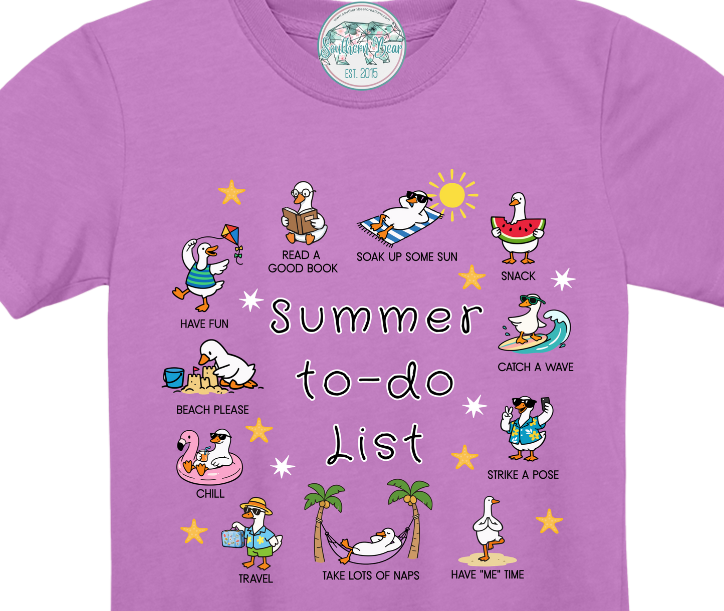 Summer to-do List