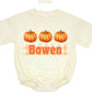 Pumpkins & Candy corn name bubble