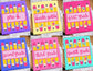 Pre-K to 4th Grade Pink Gingham stripe Pencil: Grade levels