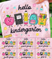 Pre-K to 4th Grade Cute School Supplies: Grade levels
