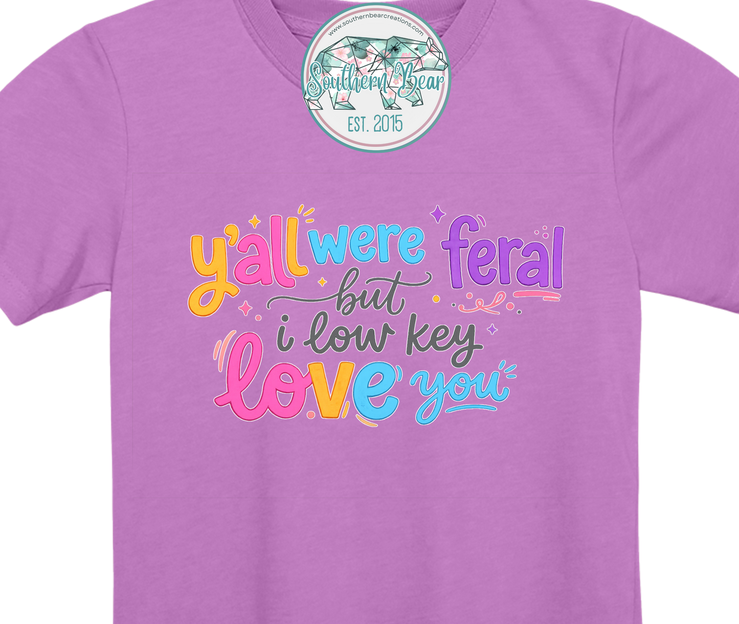 Y'all were feral...