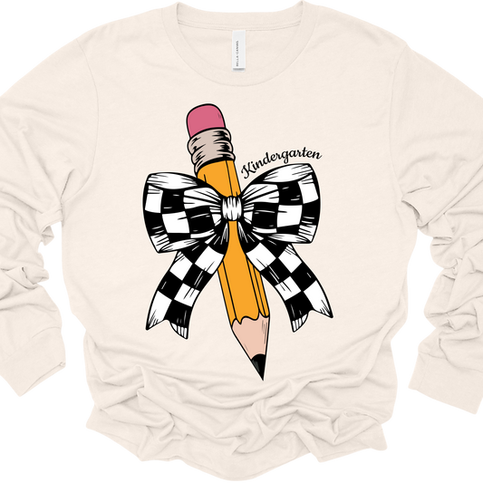Pencil Bow Teacher Name