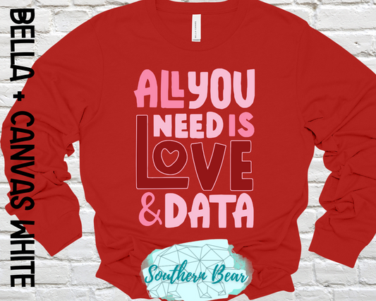 All you Need is Love and Data