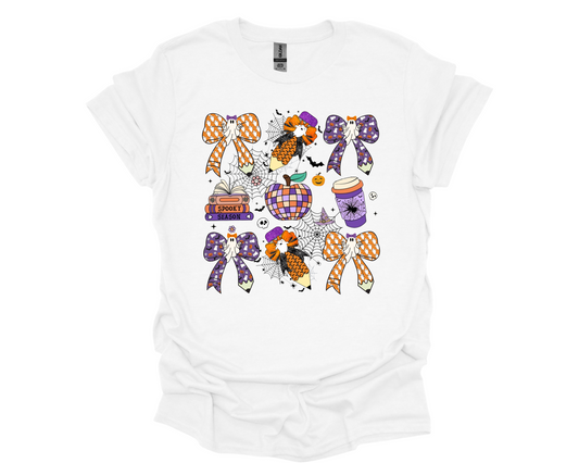 Halloween School Collage