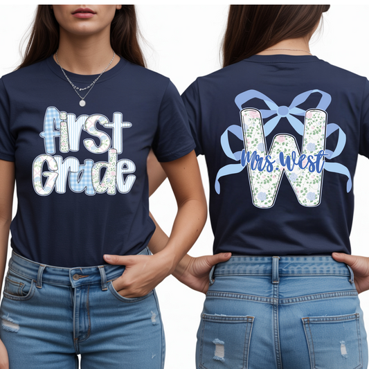 Grade Level Custom - 2 sided design