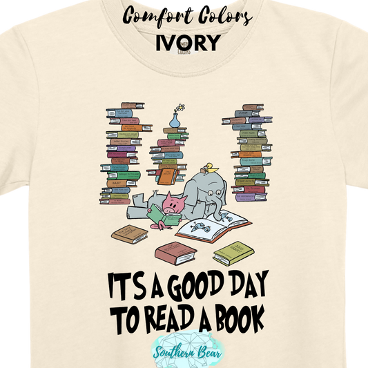 It's a good day to read a book