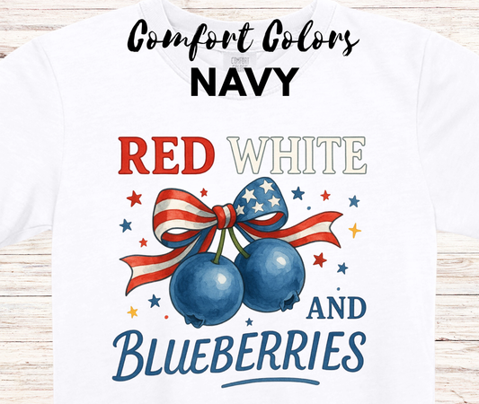 Red, White and Blueberries