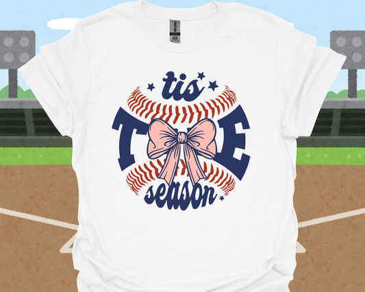 Tis the Season - baseball/softball bow