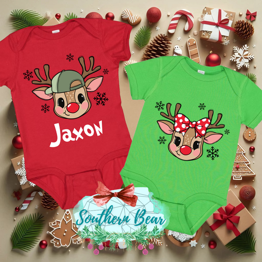 Reindeer Girl and Boy