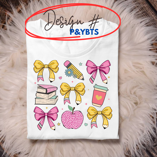 Back to School Bows