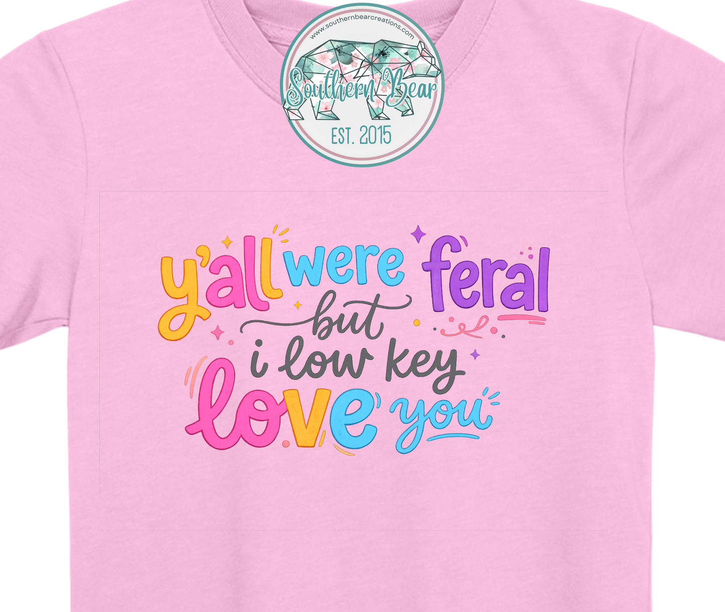 Y'all were feral...