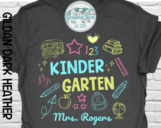 Kindergarten- icon stamps