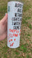 Skinny 20 oz. -Crime Shows Sublimation design