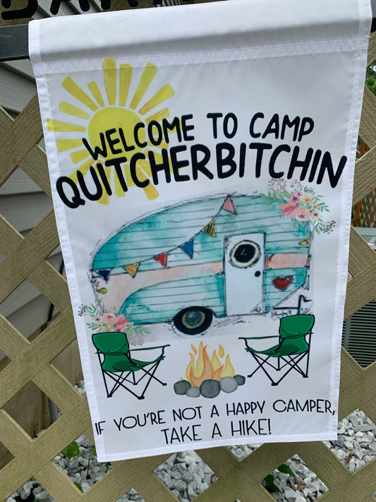 Camp Garden Flag