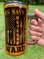 Wood Grain Tumbler Design