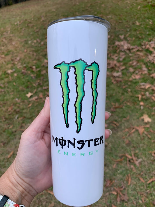 Skinny 20 oz. Monster Yoda
