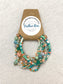 Beaded bracelet set