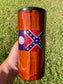 Wood Grain Tumbler Design