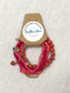 Beaded bracelet set